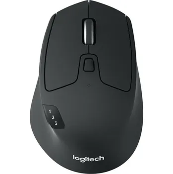 Logitech M720 Triathlon, optická myš, bezdrátová, 8 tlačítek, 1000dpi - černá - VÝPRODEJ