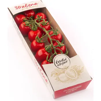 Zelenina Čerstvě utrženo Cherry rajčata na větvičce Strabena 250 g