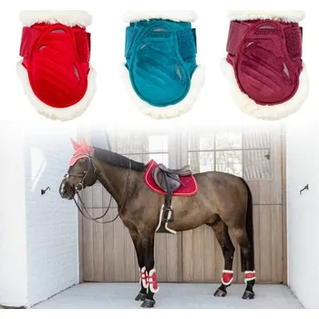 Vybavení pro koně Strouhačky Kentucky Young Velvet 88210 s beránkem