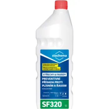 Přísada a plastifikátor STACHEMA® SF320 Preventivní přísada proti plísním a řasám Objem: 1 l