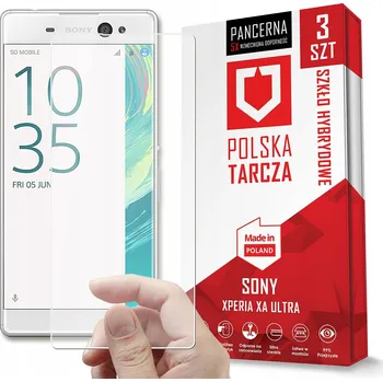 Pouzdro na mobilní telefon Hybridní Sklo pro Sony XPERIA XA Ultra, 3 ks
