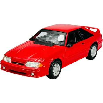 autíčko MAISTO 1993 FORD MUSTANG SVT COBRA ČERVENÝ 1:24 NOVÝ KOVOVÝ MODEL 32906
