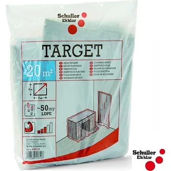 Zakrývací fólie na malování SCHULLER EH'KLAR® Zakrývací folie TARGET S50 LDPE 50 um, 4×5 m 45810