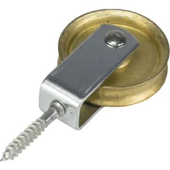 Tesařské kování MTR® Kladka litinová se šroubem Zn 30×8 mm 3653-08