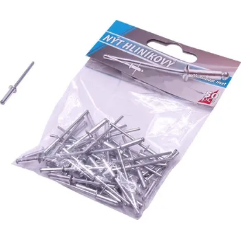 Nýt LEVIOR® Nýt trhací ALU 4,8×12 mm, 50 ks 23988