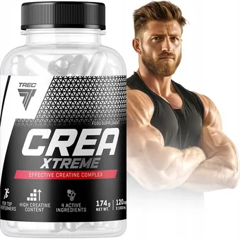 Kreatin v kapslích přírodní Trec Nutrition 174 g