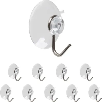 Věšák Walteco Přísavný háček, průměr 30mm Množství: 10 ks