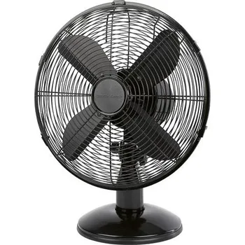 Domácí ventilátor ProfiCare VL 3062 BK ventilátor 25cm kovový černý