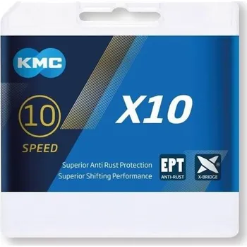 Řetěz na kolo KMC řetěz X10 EPT 5.88 mm 114