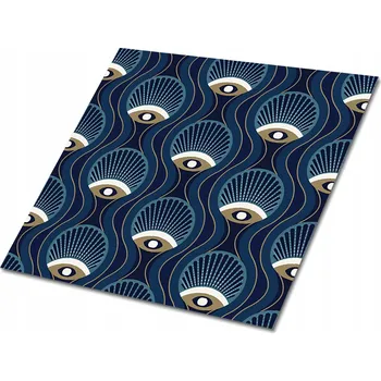 vinylová podlaha Samolepicí vinylové dlaždice S Potiskem Oči ve vintage stylu. 30x30 cm