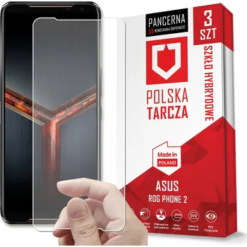 Pouzdro na mobilní telefon Hybridní Sklo pro Asus ROG Phone II 3 ks