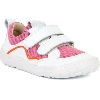 Dívčí tenisky Froddo Celoroční barefoot Base White/Fuchsia G3130246-15 Velikost: 30