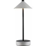 PAULMANN Mobilní stolní lampa Pellini CCT 2W černá mat/béžová