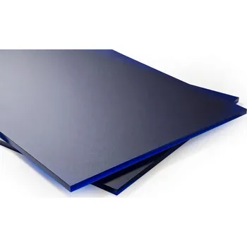 Plexisklo Polyvantis Plexisklo modré satinované 6mm 1,5 x 2 m