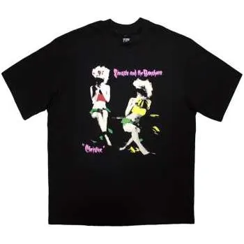 Zahraniční hudba Merch Siouxsie & The Banshees: Siouxsie & The Banshees Unisex Oversized T-shirt: Christine (black) (small) S
