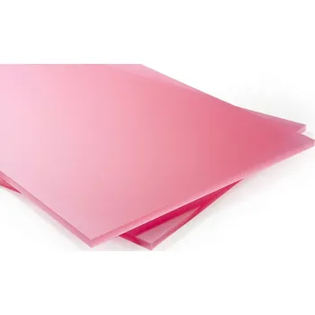 Plexisklo Polyvantis Plexisklo růžové satinované 6mm 2 x 1 m
