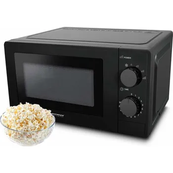 Mikrovlnná trouba ČERNÁ MIKROVLNNÁ TROUBA VOLNĚ STOJÍCÍ 20L 1100W