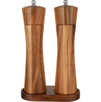 Příslušenství pro gril UG Grill Sada 2x ruční mlýnek 21,5cm z akácie s podstavcem UG Grill