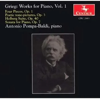 Zahraniční hudba CD Edvard Grieg: Grieg: Works For Piano, Vol 1 2014