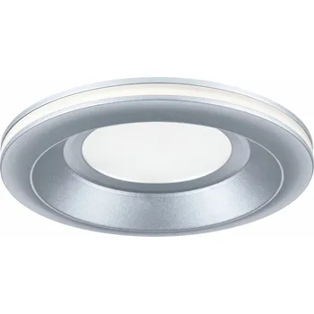 Bodové svítidlo PAULMANN LED vestavné svítidlo Sormus samostatné svítidlo IP65 kruhové 100mm 4,8W / 1,5W / 230V 3000K matný chrom