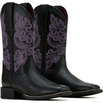 Jezdecká obuv *W* Westernové boty Round Up Wide Square Toe StretchFit dámské Kolekce 2025