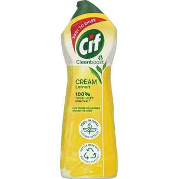 CIF Cleanboost Cream Lemon 500 ml