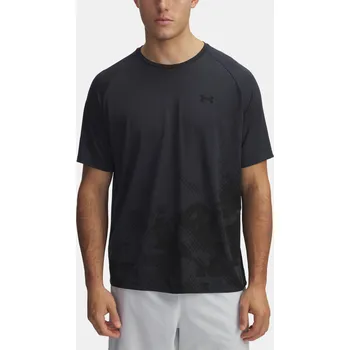 Pánské tričko Pánské tričko Under Armour UA M TECH FADE SS - šedé Velikost: XL