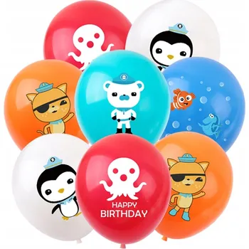 Balónek OKTONAUTI Balónky 5 KS narozeninové dekorace