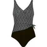 Dámské jednodílné plavky Naturana 73437 černé Barva: černá, Velikost: 95E