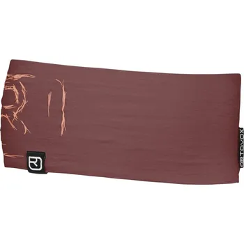 Zimní čelenka Ortovox 120 Tec Logo Headband uni Mountain Rose