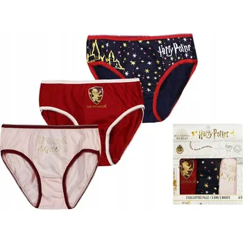 Kalhotky HARRY POTTER DĚTSKÉ KALHOTKY BAVLNA 3-BALENÍ 4/5 LET