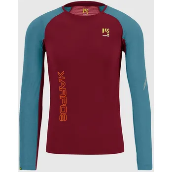 KARPOS M Lavaredo Jersey Ls, Pomegranade/Larkspur velikost: L