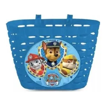 Košík na láhev Přední košík na kolo Eurasia Tlapková patrola modrý