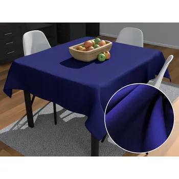 ubrus Dekorační čtvercový ubrus Rongo RG-078 Královská modrá 40x40 cm