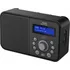 Radiopřijímač JVC RA-E313B-DAB černý
