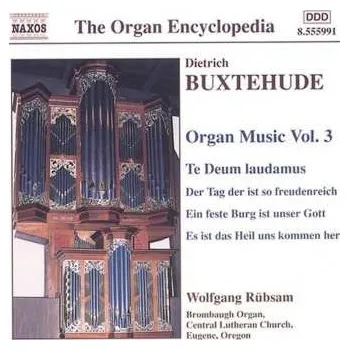 Zahraniční hudba CD Dieterich Buxtehude: Organ Music Volume 3 2003