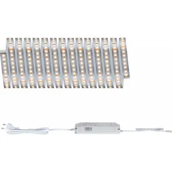 LED páska PAULMANN MaxLED 1000 LED Strip teplá bílá základní sada 5m 30W 1100lm/m 128 LEDs/m 2700K 60VA