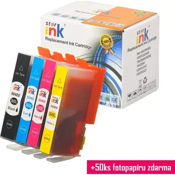 Počítač Starink kompatibilní cartridge HP 364XL, HP N9J74AE (Černá + 3x Barvy)