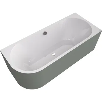 Vana VIVA R MONOLITH asymetrická vana 180x75x60cm, bílá/verde