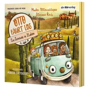 První čtění Otto fährt los - Ein Sommer in Italien - Ottenschläger, Madlen [DE] (2025, CD, Hoerverlag DHV Der)