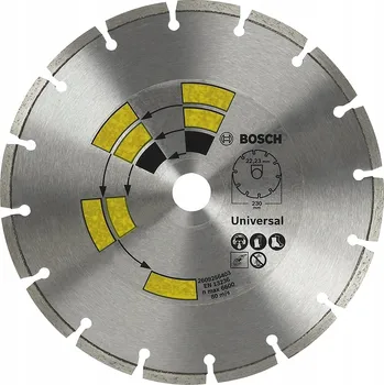Řezný kotouč Diamantový kotouč Bosch 2609256403 230x22,2 mm