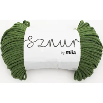 Příze Bavlněná šňůra MILA 3mm - avokádo (Délka šňůry: 100m)
