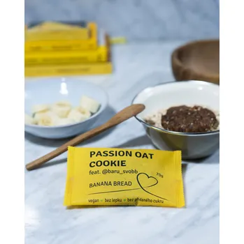 Passion nutrition Passion Oat cookie Banana bread 70g (vegan)