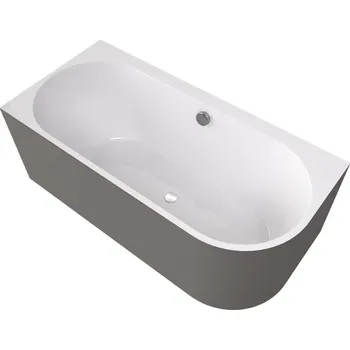 Vana ASTRA L MONOLITH asymetrická vana 160x75x60cm,&nbsp;bílá/agila
