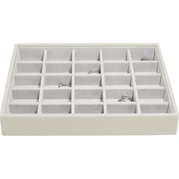 Šperkovnice Stackers, Krabička na šperky Stackers s 25 přihrádkami classic větle béžová - Formadore