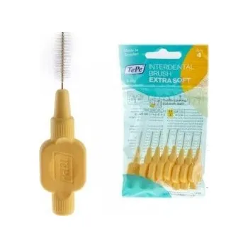 Mezizubní kartáček TePe ExtraSoft mezizubní kartáčky —žluté 0.7mm, 8 ks