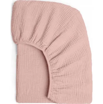 Prostěradlo Prostěradlo do postýlky 140x70, Bavlna , s gumičkou, růžové