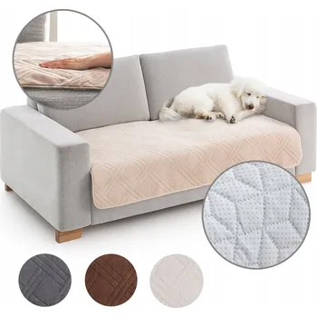 Prostěradlo Přehoz na postel Belmarti polyester 180 cm x 65 cm béžový