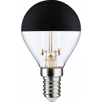 Žárovka PAULMANN Modern Classic Edition Standard 230V LED kapka E14 2,5W 2700K černý svrchlík