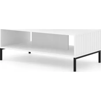 Konferenční stolek Konferenční stolek Homlando obdélníkový 90 x 60 x 43 cm bílý